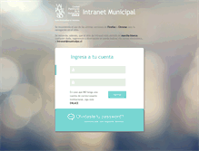 Tablet Screenshot of intranet.munivalpo.cl